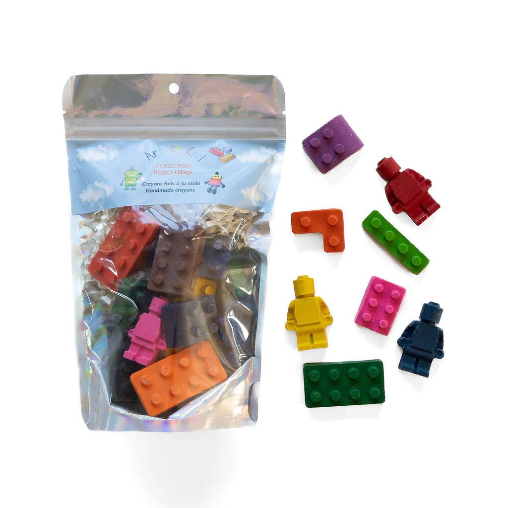 Crayon Pack - Robo Lego