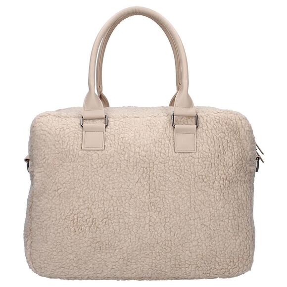 Diaper Bag - Cream Sherpa