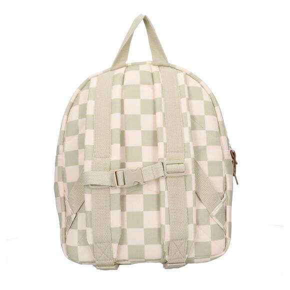 Mini Backpack - Daisy Sage Check