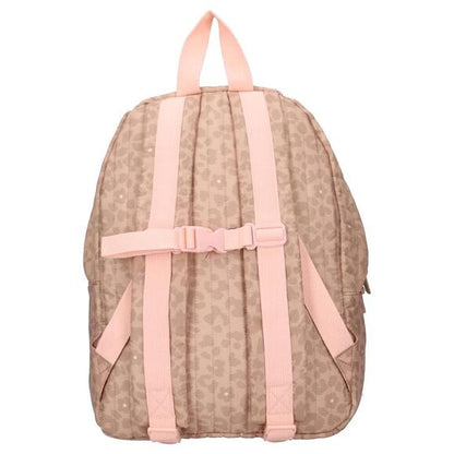 Small Backpack - Quilted Leopard