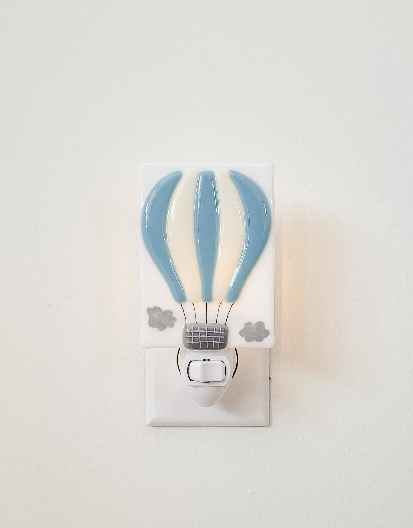 Night Light - Hot Air Balloon - Alpine Blue