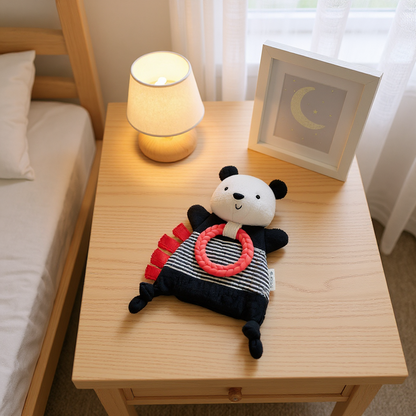 Bitzy Crinkle™ Sensory Toy With Teether