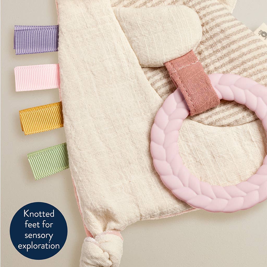 Bitzy Crinkle™ Sensory Toy With Teether