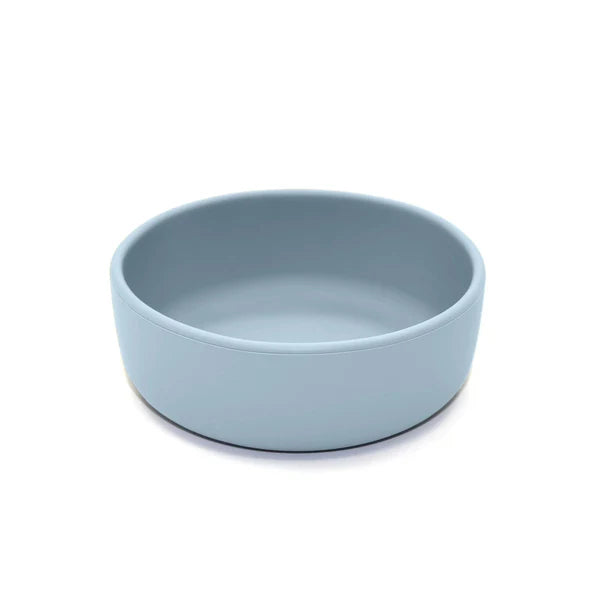 Silicone Suction Bowl - Lily Blue