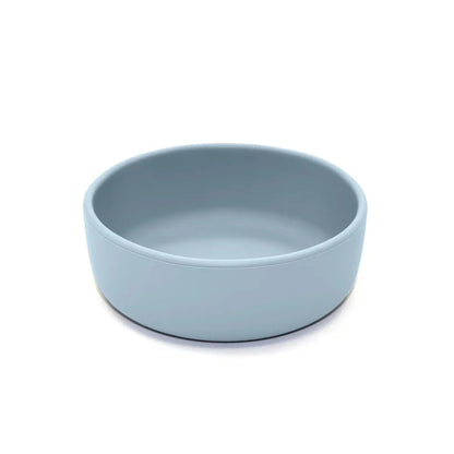 Silicone Suction Bowl - Lily Blue
