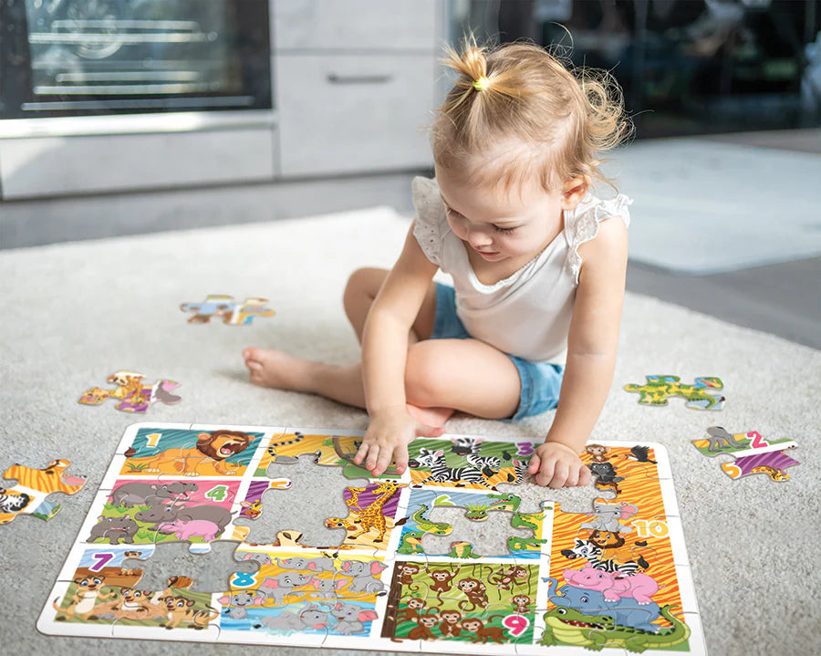 Floor Puzzle - Animal Count