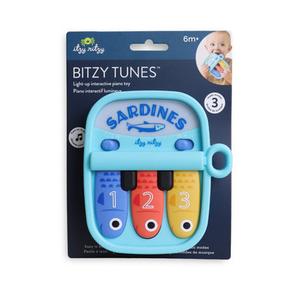 Bitzy Tunes™ Light-up Interactive Piano Toy - Sardines