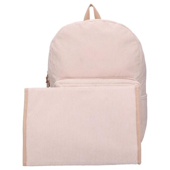 Diaper Backpack - Cream Corduroy