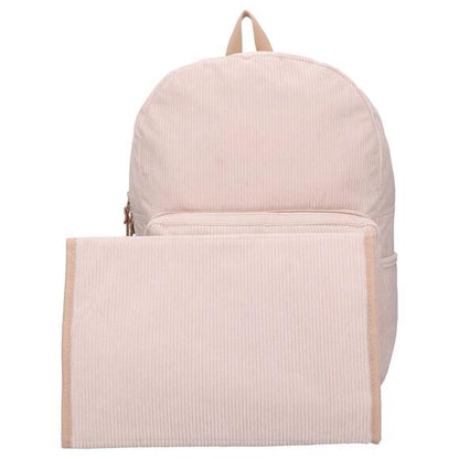 Diaper Backpack - Cream Corduroy