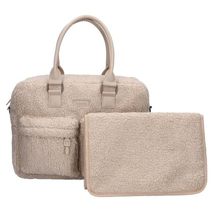 Diaper Bag - Cream Sherpa