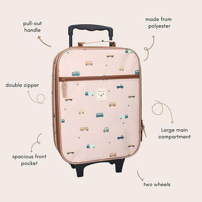 Kids Trolley Suitcase - Vehicles