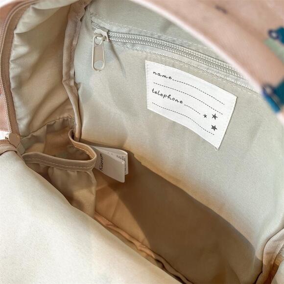 Mini Backpack - Brown Trucks
