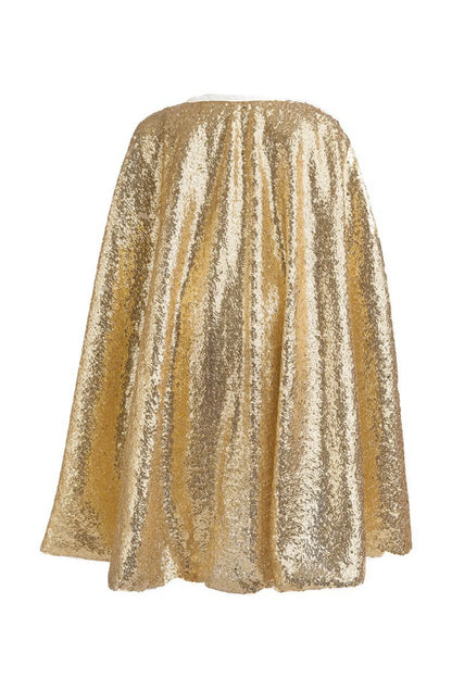 Sequins Cape - Gold