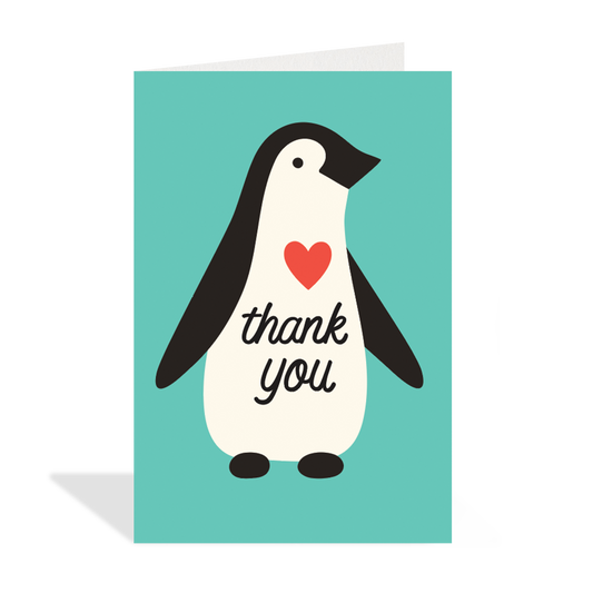 Penguin Heart Petite Card