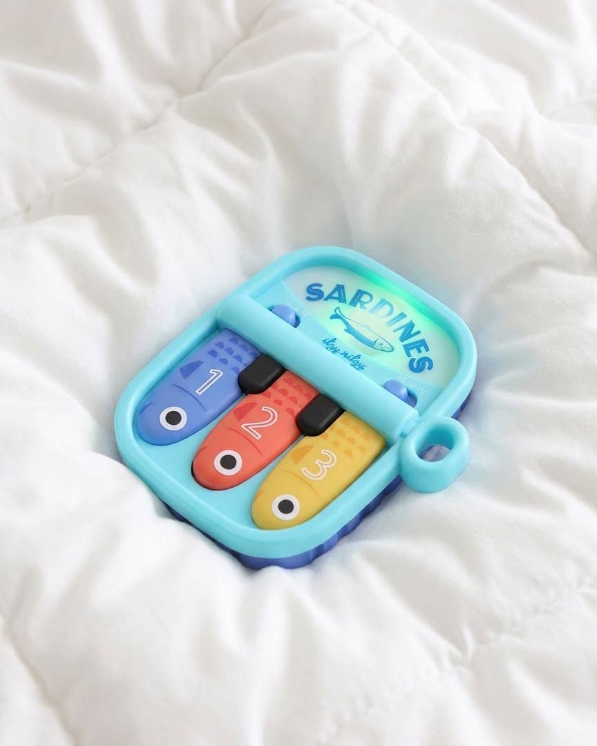 Bitzy Tunes™ Light-up Interactive Piano Toy - Sardines
