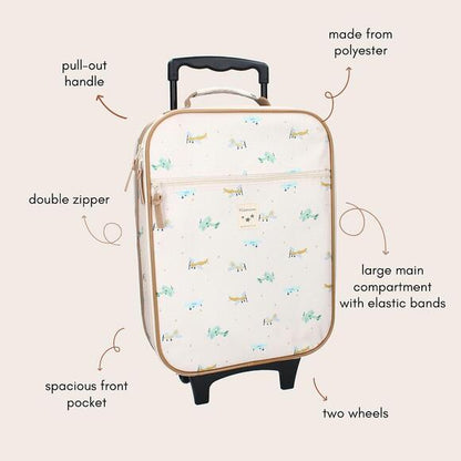 Kids Trolley Suitcase - Airplanes