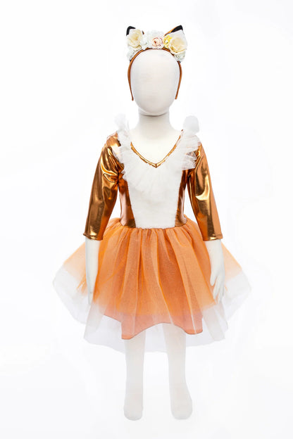 Woodland Fox Dress with Headpiece