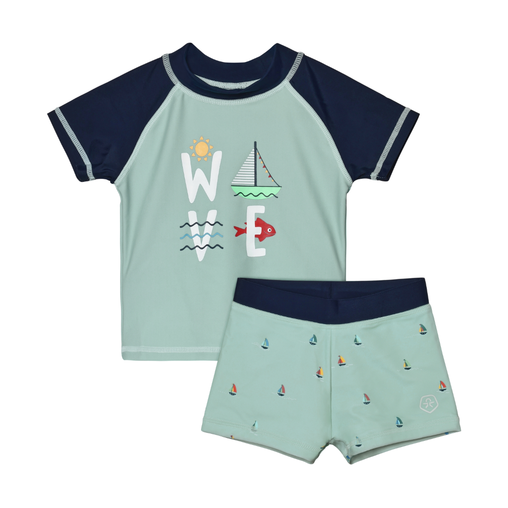 UV Short Sleeve Swim Set