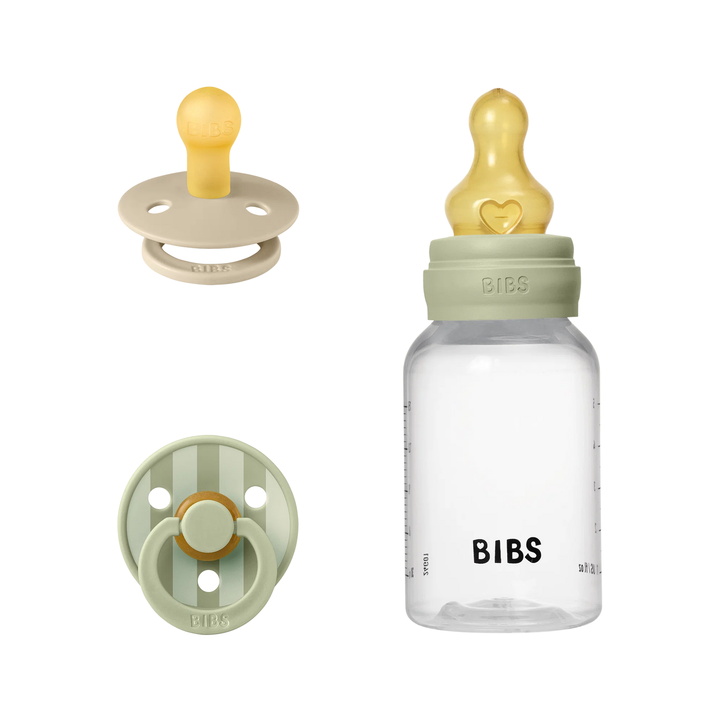 BIBS Gift Set Baby Sprinkle - Sage