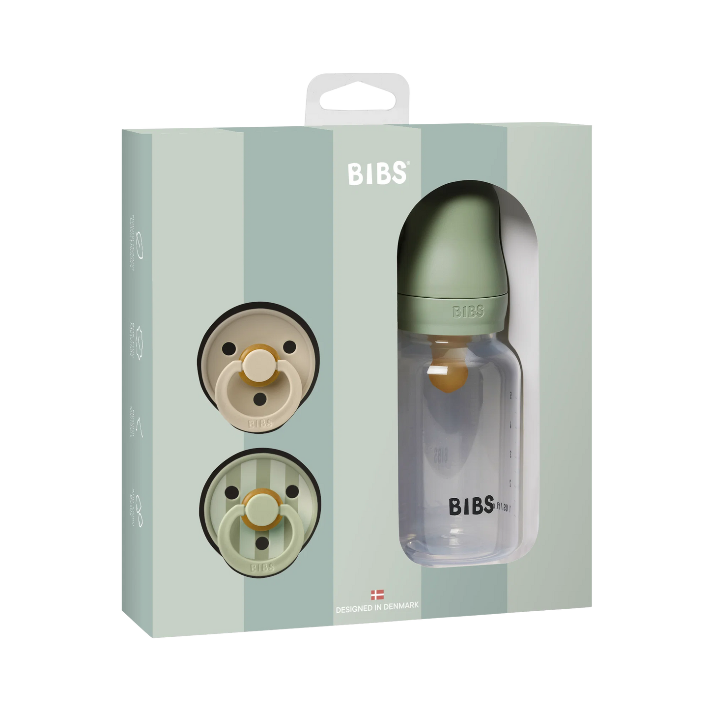 BIBS Gift Set Baby Sprinkle - Sage
