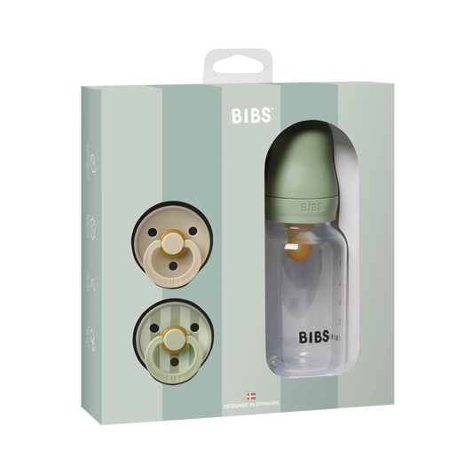 BIBS Gift Set Baby Sprinkle - Sage
