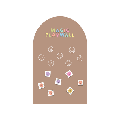 Magic Playwall - Arch Magnetic Wall Decal for Kids