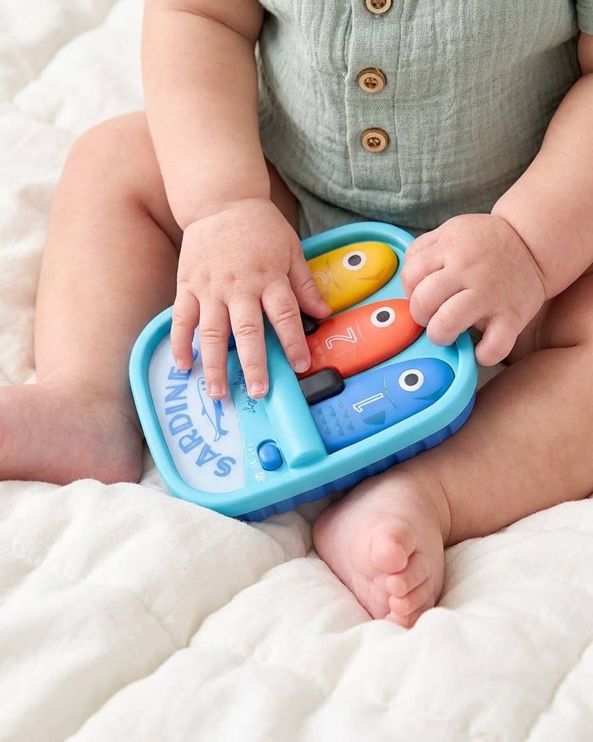 Bitzy Tunes™ Light-up Interactive Piano Toy - Sardines