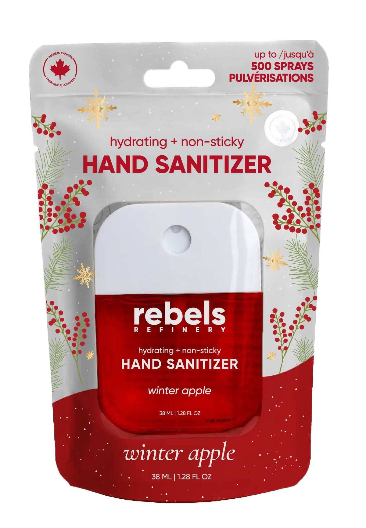 Pocket Hand Sanitizer - Winter Apple
