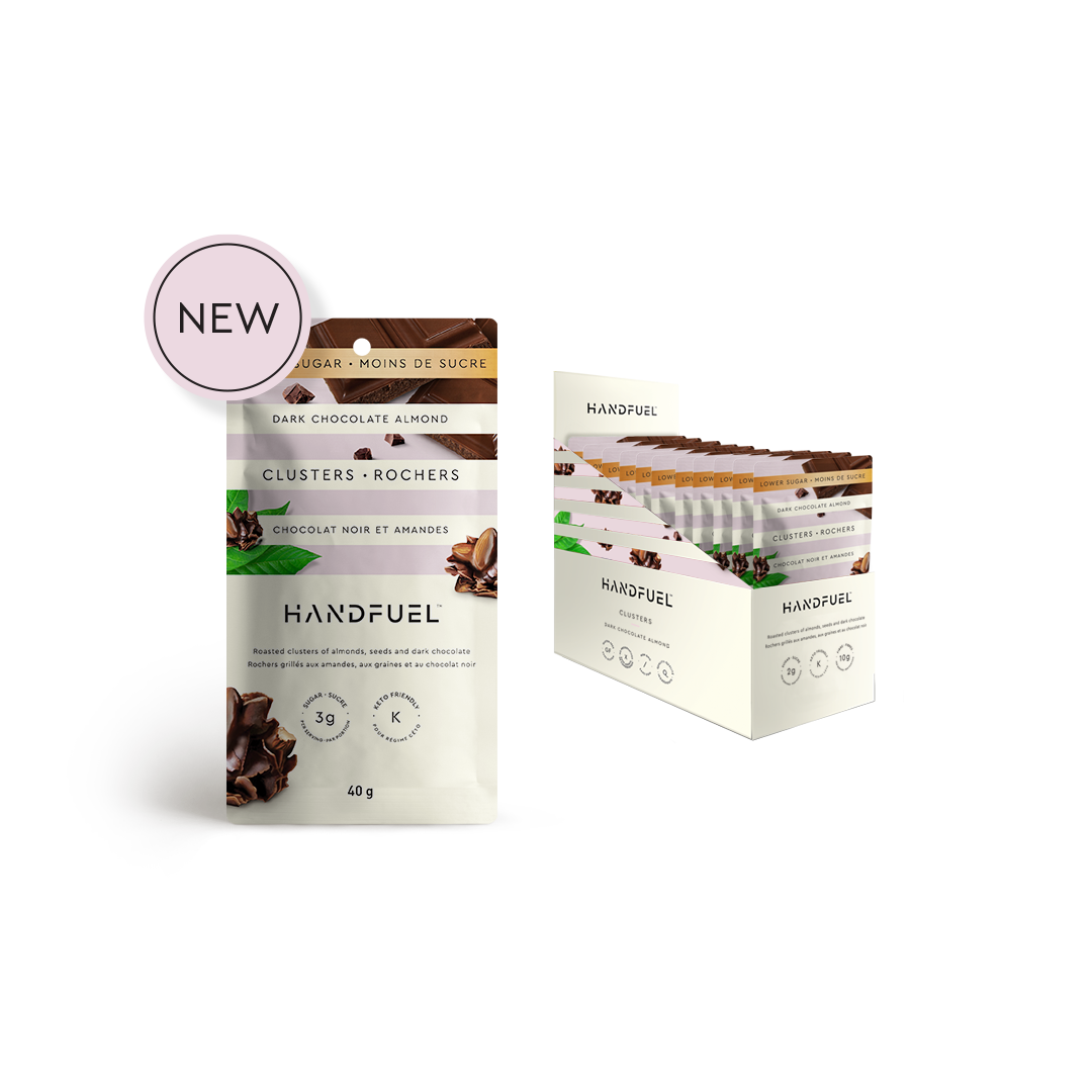 Dark Chocolate Almond Clusters 40g