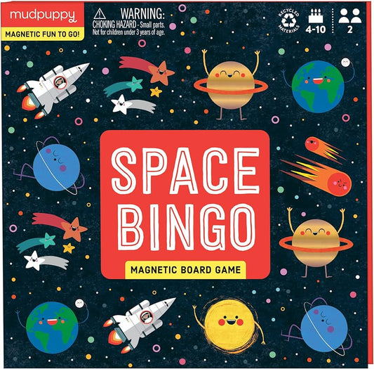 Space Bingo Magnetic Board Game