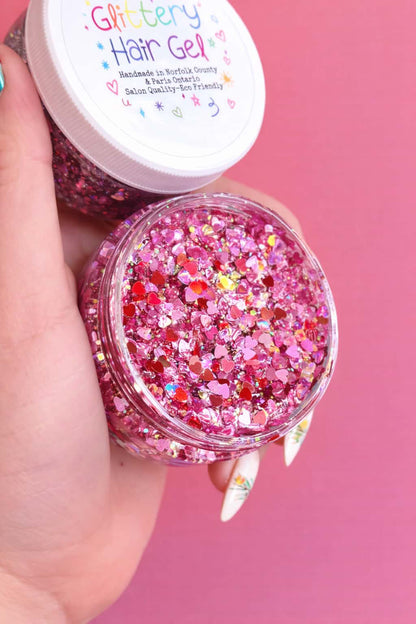 Glittery Hair Gel