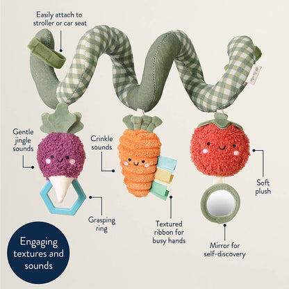 Itzy Bitzy Spiral Car Seat Activity Toy