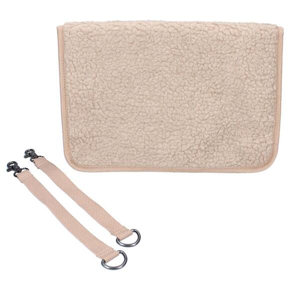 Diaper Bag - Cream Sherpa
