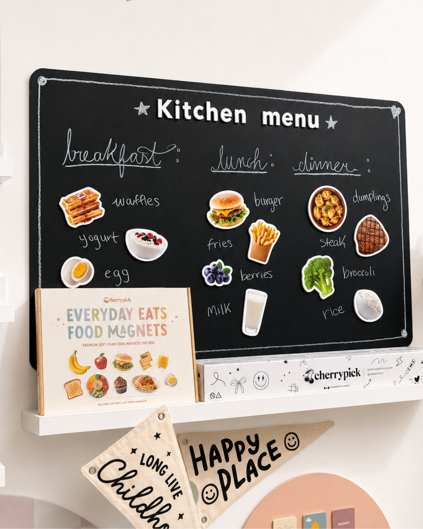 Everyday Eats Food Magnets (65 pc set)