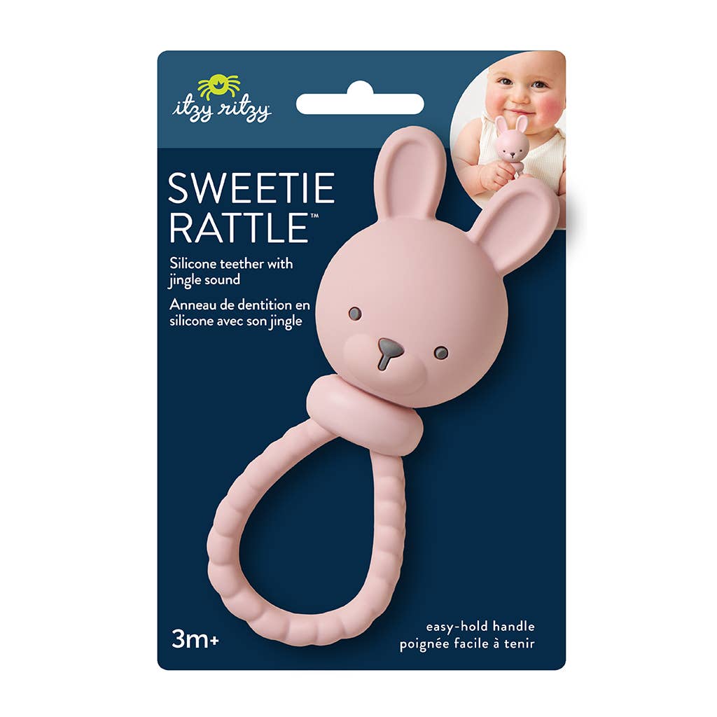 Itzy Ritzy Pink Bunny Sweetie Rattle™