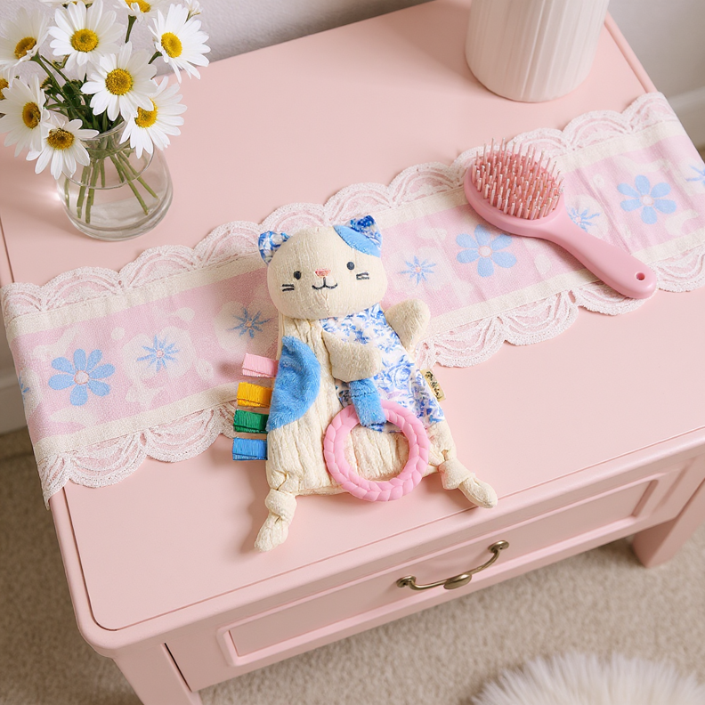 Bitzy Crinkle™ Sensory Toy With Teether