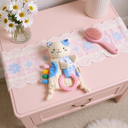 Bitzy Crinkle™ Sensory Toy With Teether