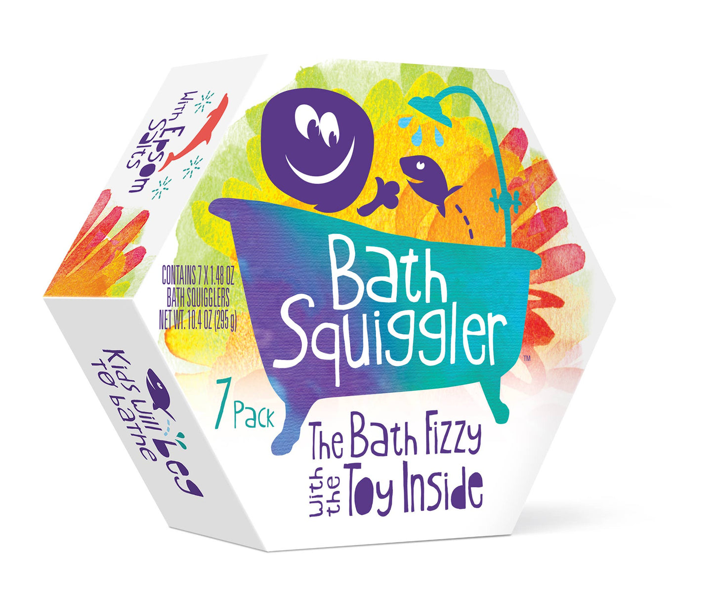 Bath Squiggler Gift Pack (7 units)