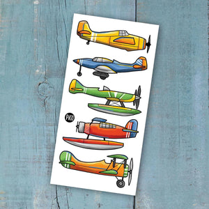 Temporary Tattoos - Airplanes