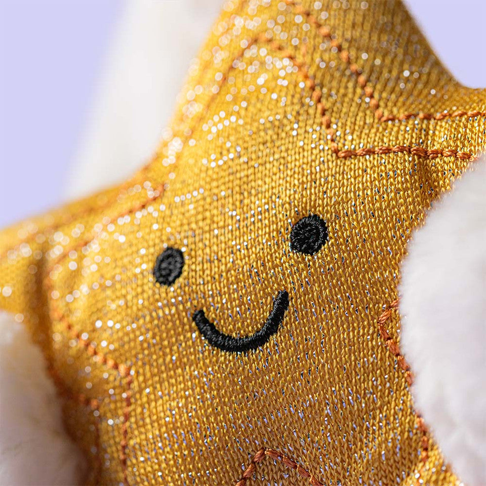 Cream Bunny with Star