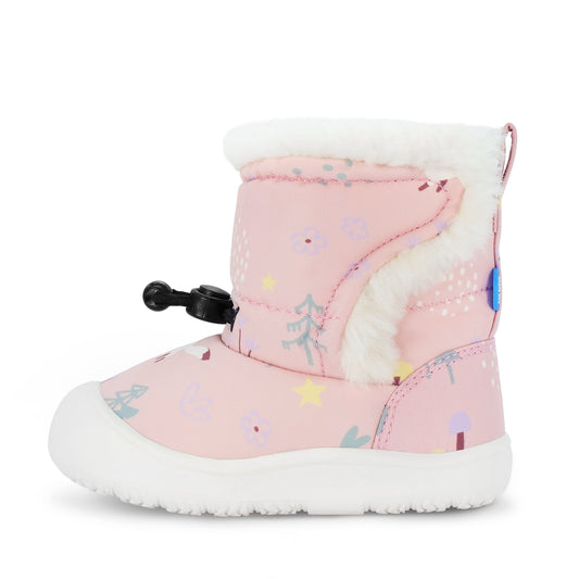 Baby Winter Boots - Pink Forest