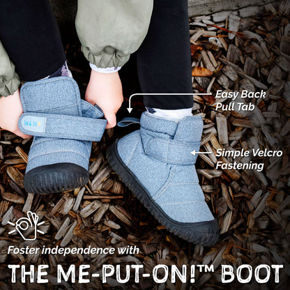 Toasty-Dry Booties - Soft Brown