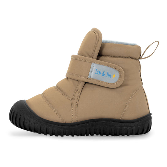 Toasty-Dry Booties - Soft Brown