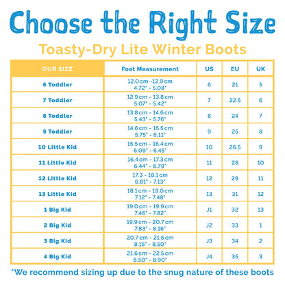 Toasty-Dry Lite Winter Boots - Pink Forest