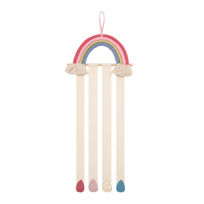 Clip Hanger - Bright Rainbow Drops