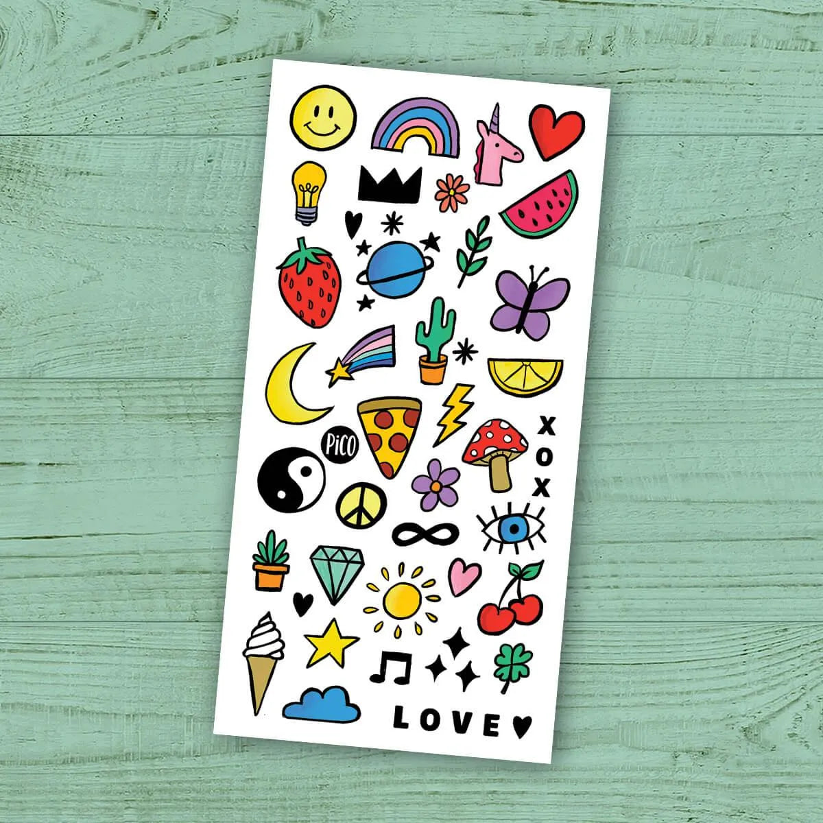 Temporary Tattoos - Mini Doodles