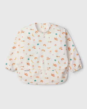 Long Sleeve Waterproof Bib - French Breakfast