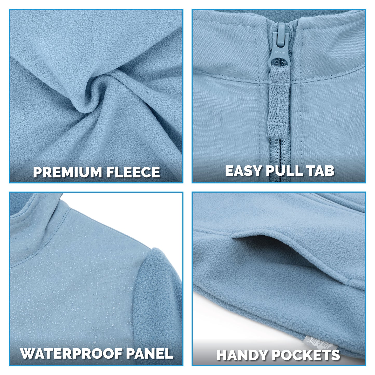 Fleece Collared Jacket - Mountain Trails