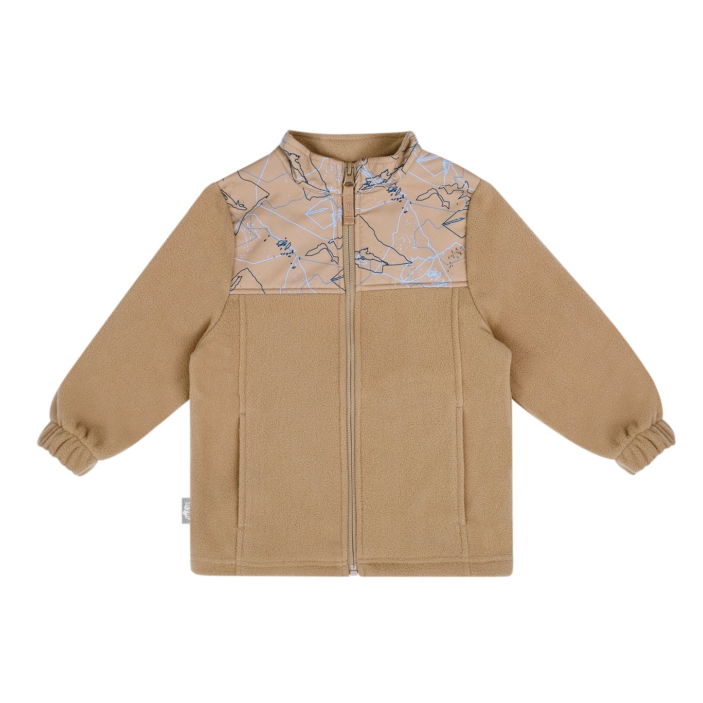 Fleece Collared Jacket - Mountain Trails