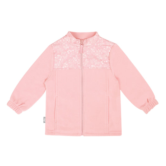 Fleece Collared Jacket - Prairie Flower